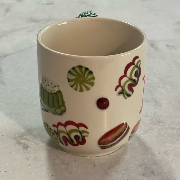 NWT Holifaye Stoneware Monogram Mug Initial N - Picture 3 of 8